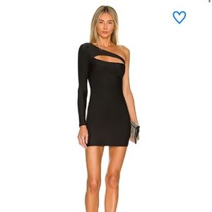 superdown erika cut out mini dress